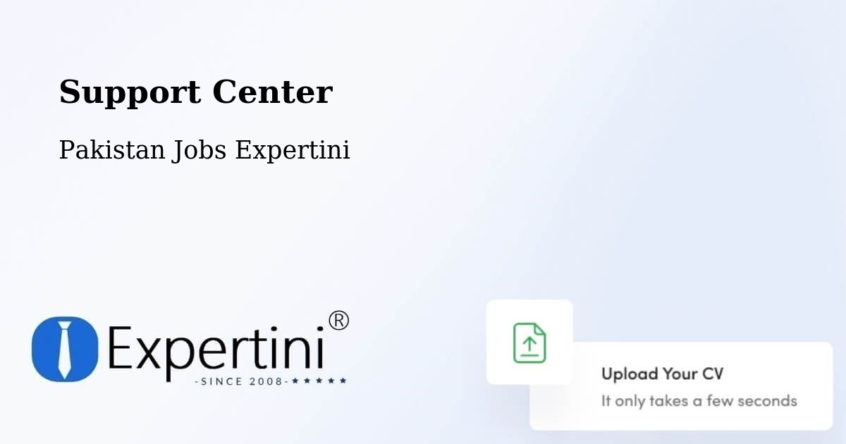 Support Services – Pasrur - Pakistan Jobs Expertini